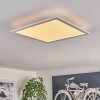 Valmanya Plafoniera 40cm LED Bianco, 1-Luce