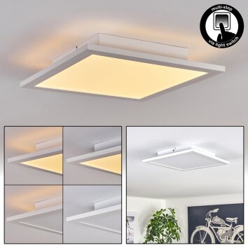 Valmanya Plafoniera 30 cm LED Bianco, 1-Luce