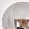 Gastor Lampada da terra - Vetro 15 cm Grigio fumo, 3-Luci