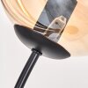 Gastor Lampada da terra - Vetro 15 cm Ambrato, Grigio fumo, 6-Luci