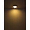 Globo BRANZA Plafoniera LED Nero, 1-Luce, Telecomando