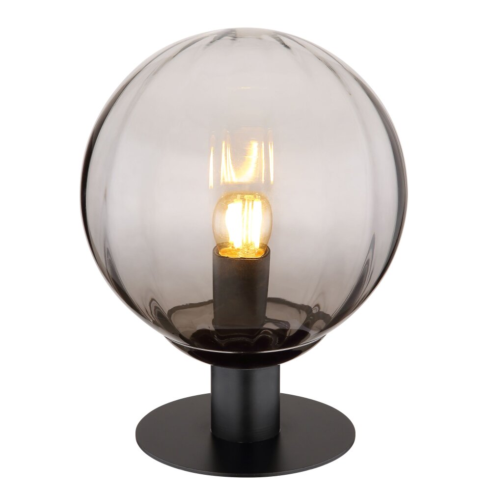 Globo DALLERTA Lampada da tavolo Nero, 1-Luce main product photo