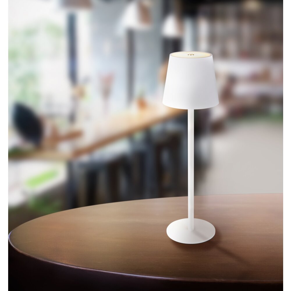 Globo VANNIE Lampada da tavolo LED Bianco, 1-Luce main product photo