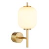 Globo EWALD Applique LED Ottone, 1-Luce