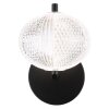 Globo AIDA Applique LED Nero, 1-Luce