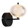 Globo AIDA Applique LED Nero, 1-Luce