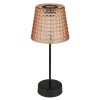 Globo SOLAR Lampada da tavolo LED Ambrato, Nero, 1-Luce