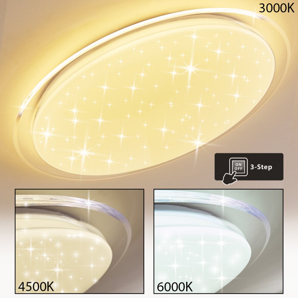 Sweet Plafoniera LED Bianco, 1-Luce main product photo