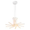 Globo LINCOLN Lampadario a sospensione LED Bianco, 1-Luce