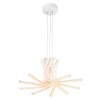 Globo LINCOLN Lampadario a sospensione LED Bianco, 1-Luce