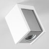 Braslo Plafoniera Grigio, Bianco, 1-Luce