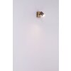 Globo ROBBY Applique Legno scuro, Nero, 1-Luce