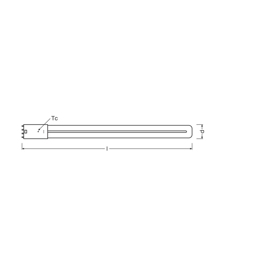 OSRAM DULUX LED 2G11 18 Watt 4000 Kelvin 2300 Lumen