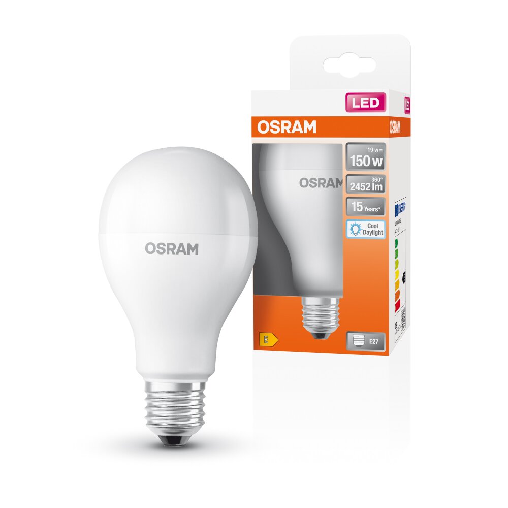 OSRAM LED Star E27 19 Watt 6500 Kelvin 2452 Lumen main product photo
