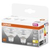 Set di 2 LED Star GU5.3 OSRAM 4,3 watt 2700 Kelvin 396 Lumen