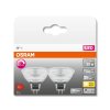 OSRAM set di 2LED Superstar GU5.3 5 Watt 2700 Kelvin 345 Lumen