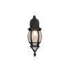 Trio Elvo Applique Nero, 1-Luce