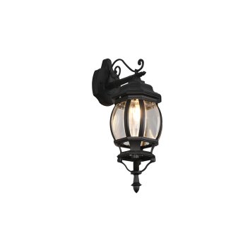 Trio Elvo Applique Nero, 1-Luce