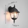 Trio Livenza Applique Nero, 1-Luce