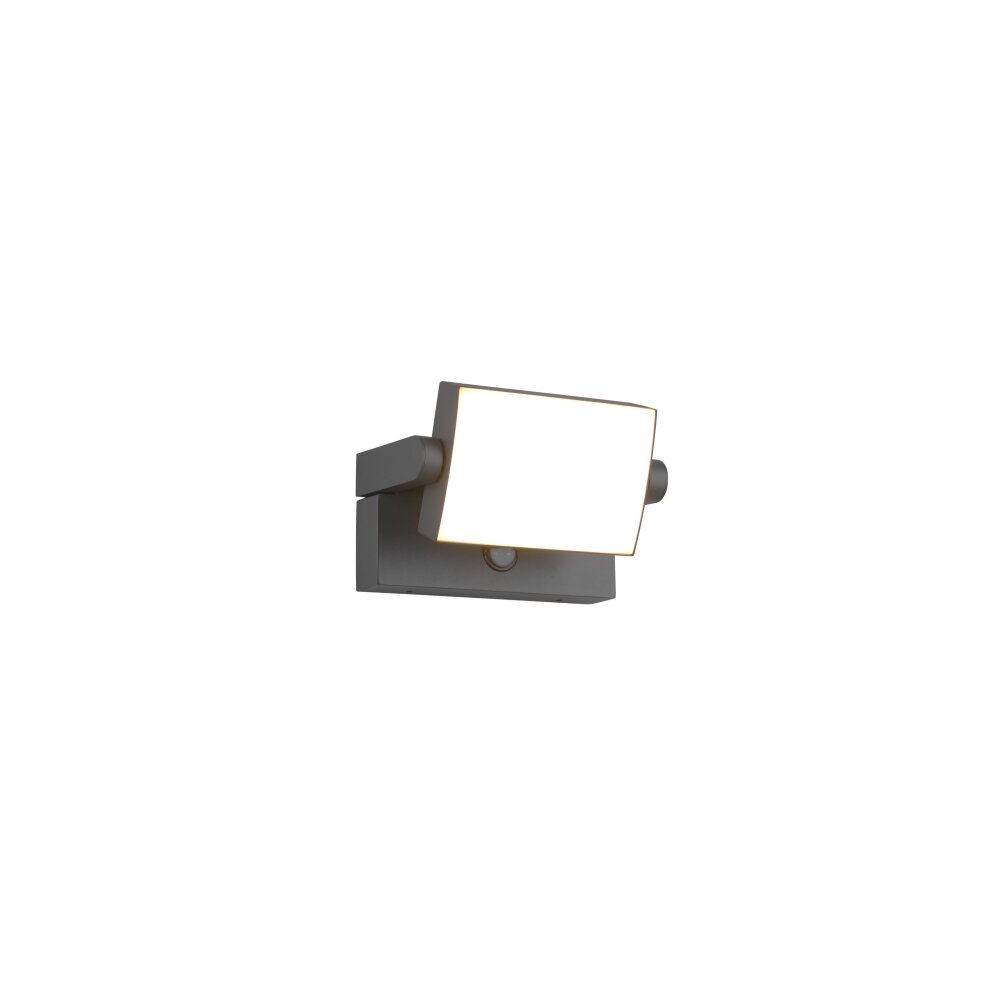 Trio KANSAS Applique LED Antracite, 1-Luce, Sensori di movimento main product photo