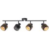 Brilliant Tyas Faretto da soffitto Nero, 4-Luci