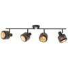 Brilliant Tyas Faretto da soffitto Nero, 4-Luci