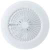 Brilliant Salerno Plafoniera LED Bianco, 1-Luce, Telecomando