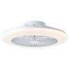 Brilliant Salerno Plafoniera LED Bianco, 1-Luce, Telecomando