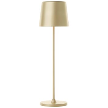 Brilliant Kaami Lampada da tavolo LED Oro, 1-Luce