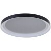 Brilliant Quito Plafoniera LED Nero, 1-Luce