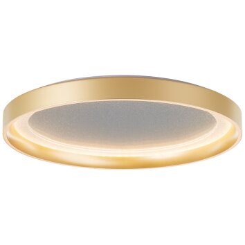 Brilliant Quito Plafoniera LED Oro, 1-Luce