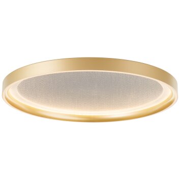 Brilliant Quito Plafoniera LED Oro, 1-Luce