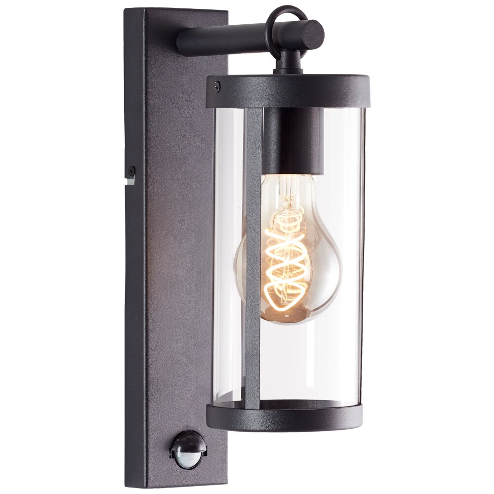 Brilliant Sidney Applique da esterno Nero, 1-Luce main product photo