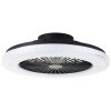 Brilliant Badria Plafoniera LED Nero, 1-Luce, Telecomando