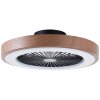 Brilliant Slimline Plafoniera LED Nero, 1-Luce, Telecomando