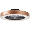 Brilliant Slimline Plafoniera LED Nero, 1-Luce, Telecomando