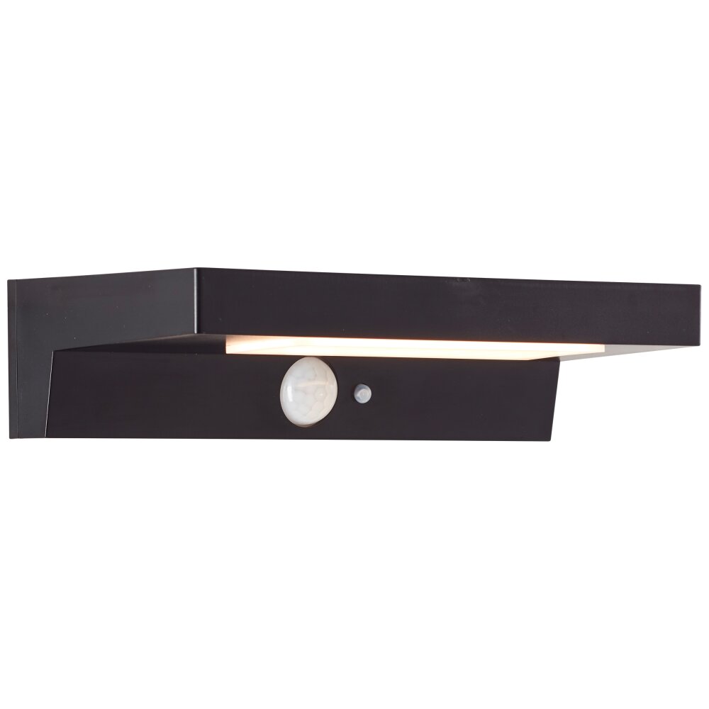 Brilliant Barker Applique da esterno LED Nero, 1-Luce, Sensori di movimento main product photo