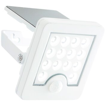 Brilliant Luton Applique da esterno LED Bianco, 1-Luce, Sensori di movimento