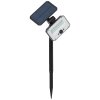 Brilliant Joplin Lampada da terra da esterno LED Nero, 1-Luce, Sensori di movimento