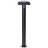 Brilliant Alvero Lampada da terra da esterno LED Nero, 1-Luce, Sensori di movimento