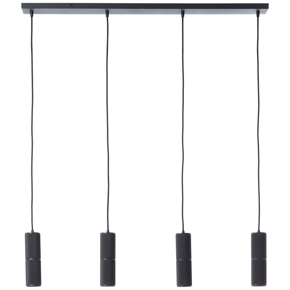 Brilliant Marty Lampada a Sospensione LED Nero, 4-Luci main product photo