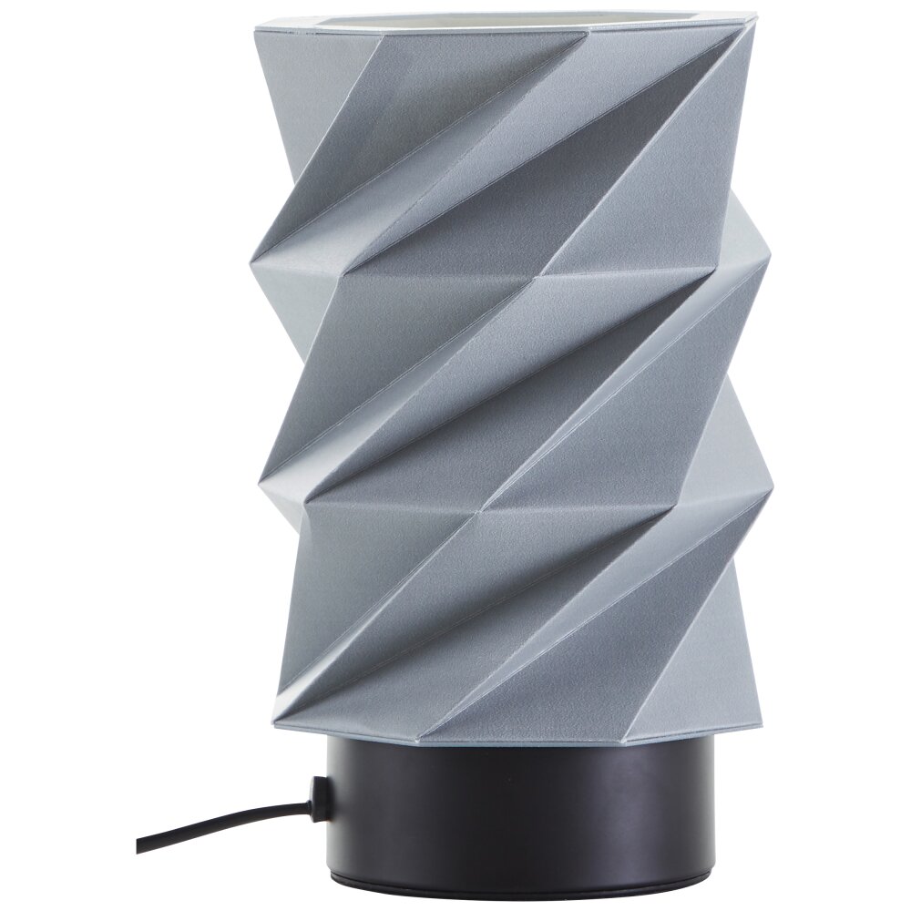 Brilliant Paperfold Lampada da tavolo Nero, 1-Luce