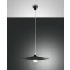 Fabas Luce Kasa Lampada a Sospensione Nero, 1-Luce