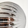 Remaisnil Lampada da terra - Vetro 10 cm, 12 cm Ambrato, Grigio fumo, 3-Luci Remaisnil Lampada da terra - Vetro 10 cm, 12 cm Ambrato, Grigio fumo, 3-Luci