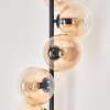Gastor Lampada da terra - Vetro 15 cm Ambrato, Chiaro, 6-Luci