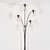 Koyoto Lampada da terra - Vetro 15 cm Chiaro, 5-Luci