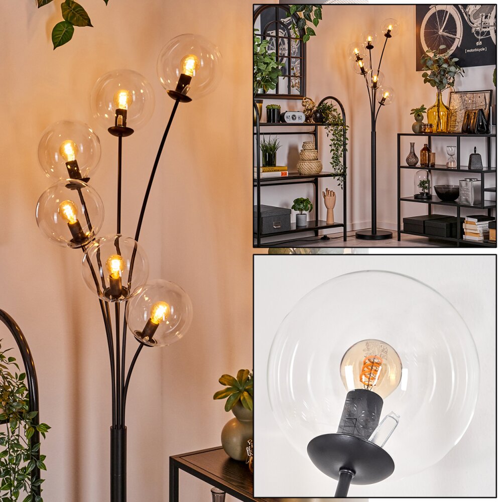 Gastor Lampada da terra - Vetro 15 cm Chiaro, 6-Luci main product photo