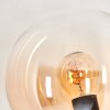 Gastor Lampada da terra - Vetro 15 cm Ambrato, Chiaro, 3-Luci