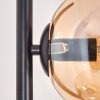 Gastor Lampada da terra - Vetro 15 cm Ambrato, Chiaro, 5-Luci