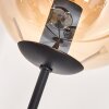 Gastor Lampada da terra - Vetro 15 cm Ambrato, Grigio fumo, 5-Luci